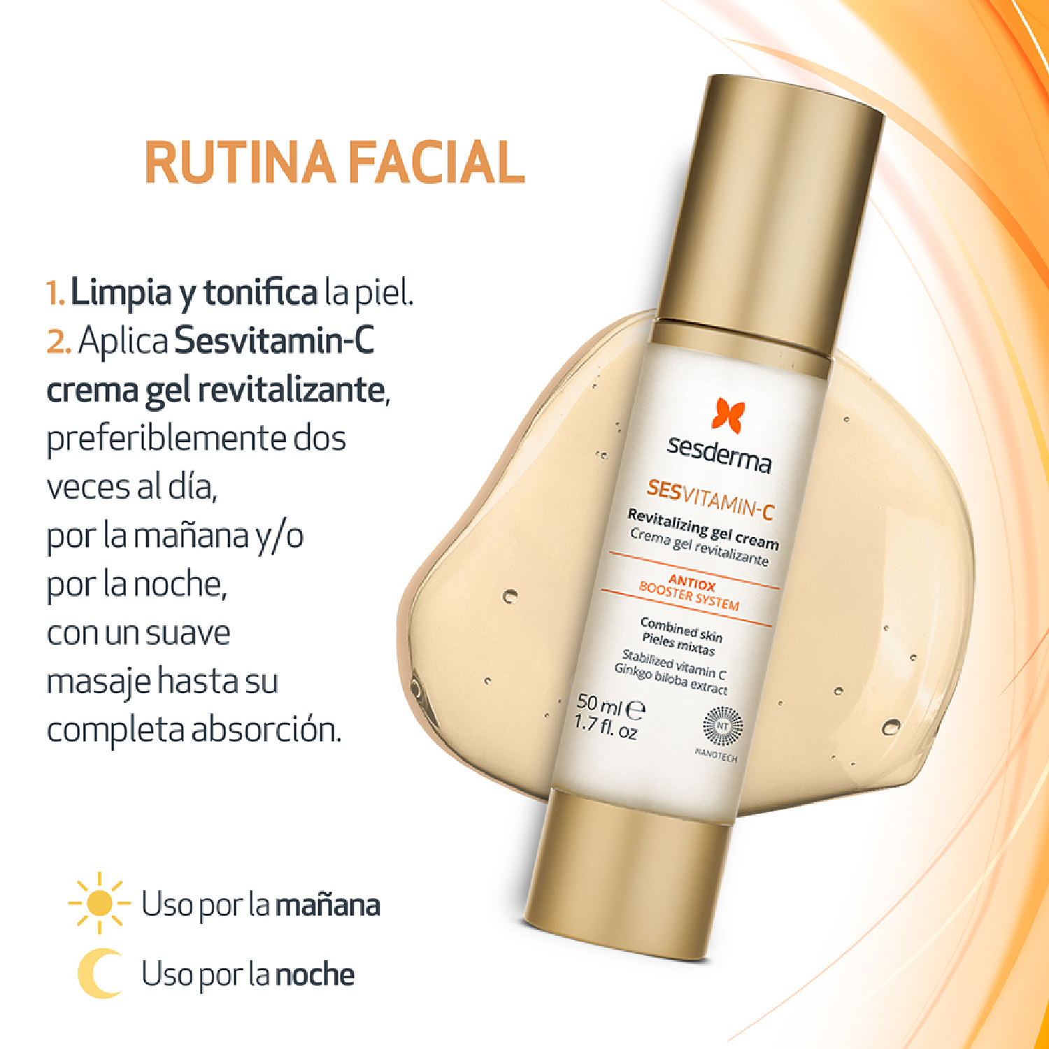 sesvitamin c crema gel,sesderma,crema gel,