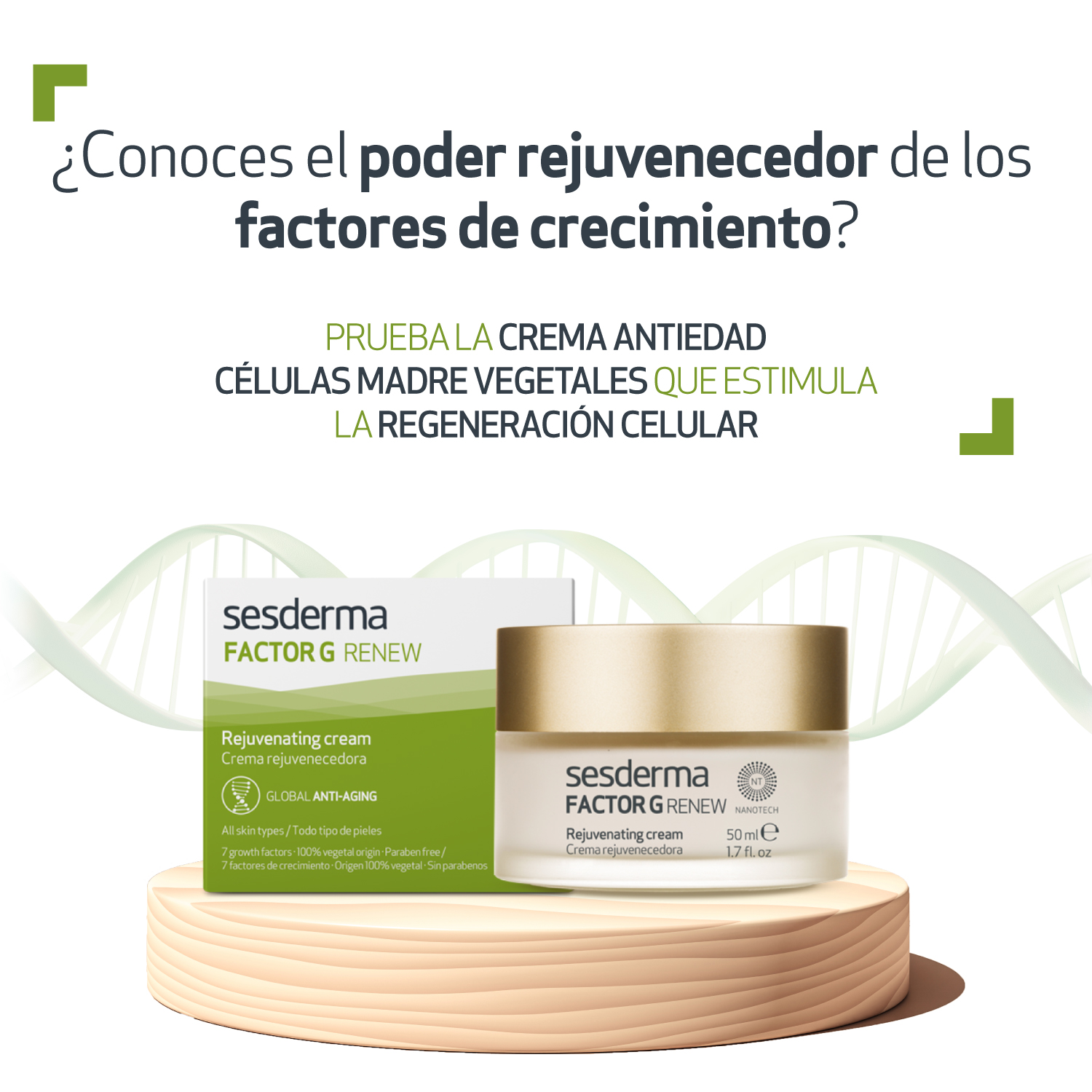 factor g, factor g crema,sesderma,rejuvenecimiento