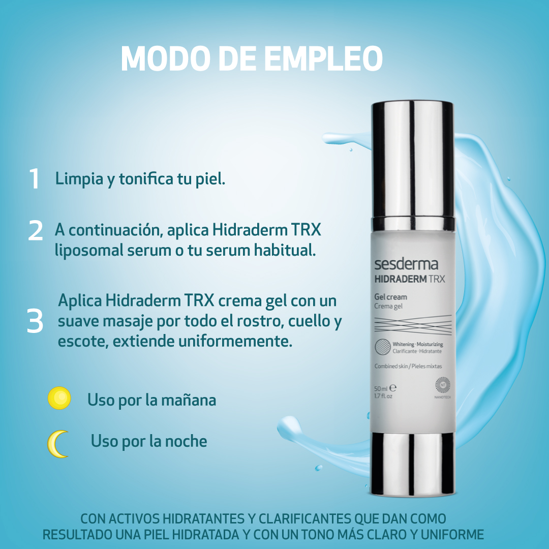 Hidraderm,trx,lipieza,sesderma